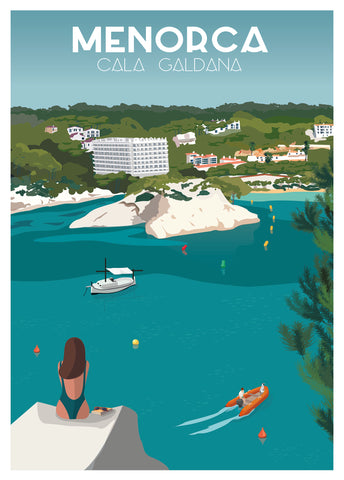 Poster Cala Galdana - Menorca