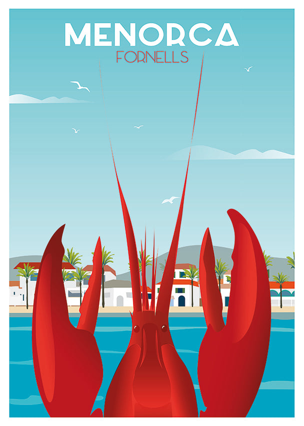 Poster Fornells - Menorca
