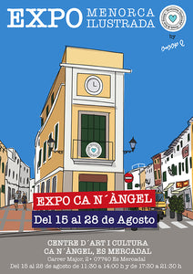 Expo de Menorca Ilustrada® en Es Mercadal