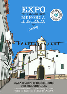 Expo de Menorca Ilustrada® en Es Migjorn Gran