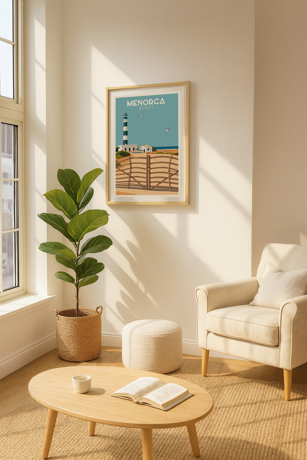 Artrutx Lighthouse Poster