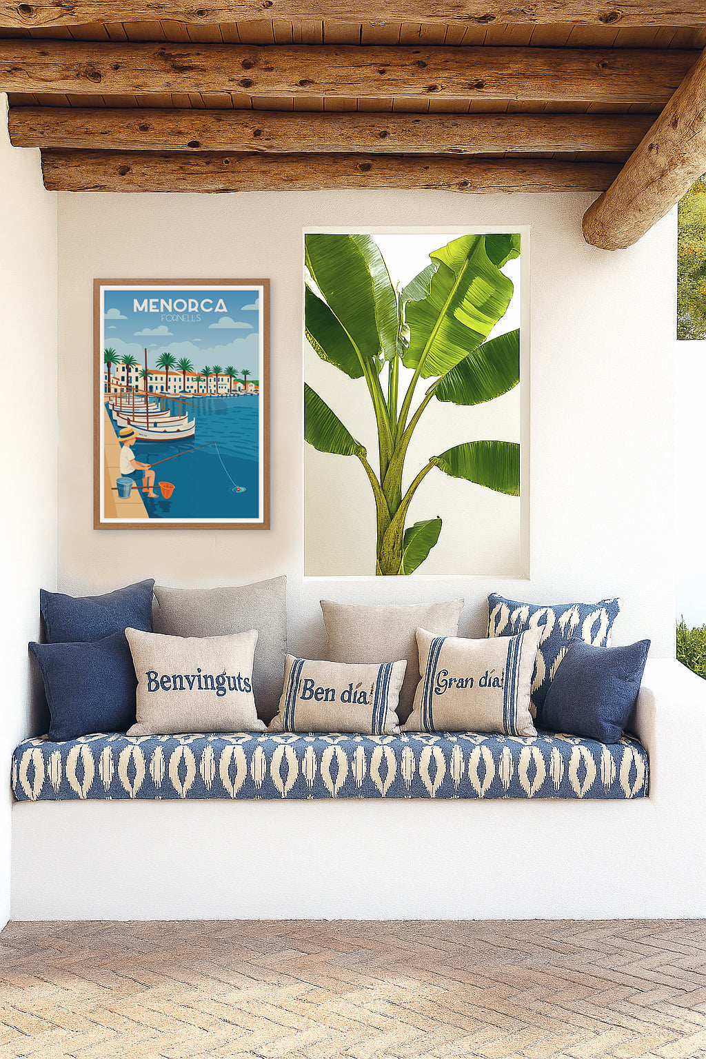 Póster Puerto de Fornells