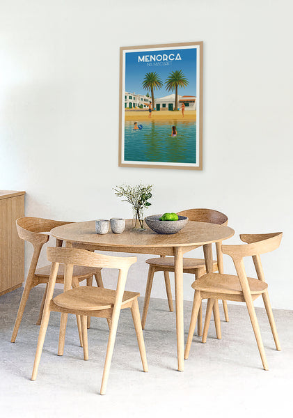 Póster y láminas neovintage Na Macaret - Menorca