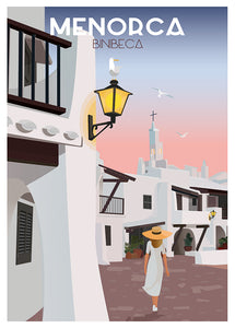 Poster Binibeca - Menorca