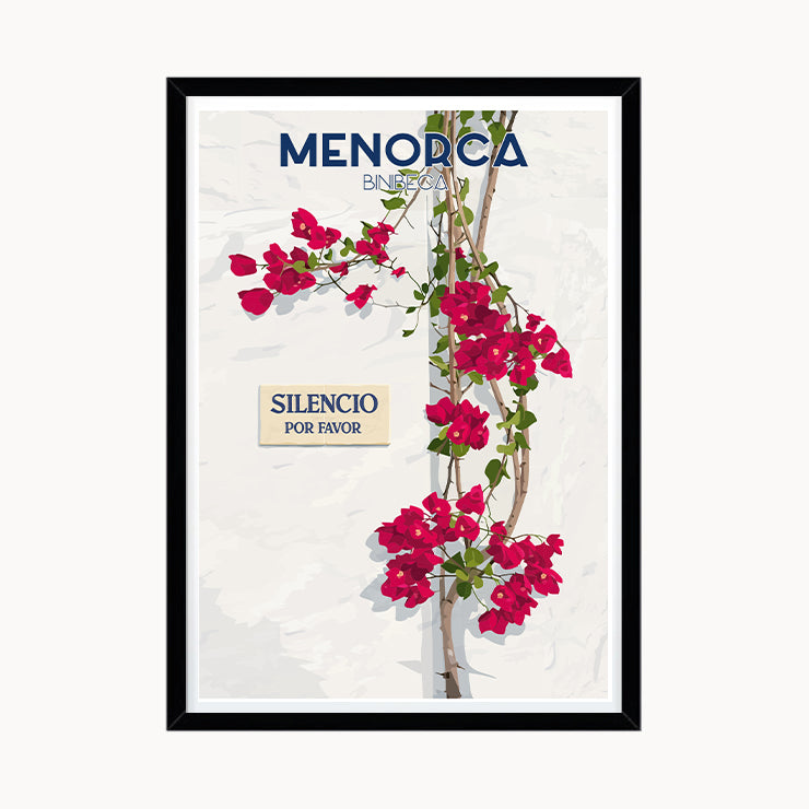 Póster Binibeca, Silencio por favor