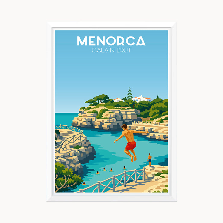 Póster Cala en Brut