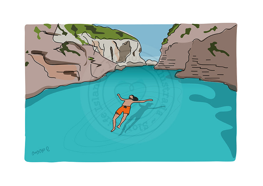 Lámina Cala Rafalet