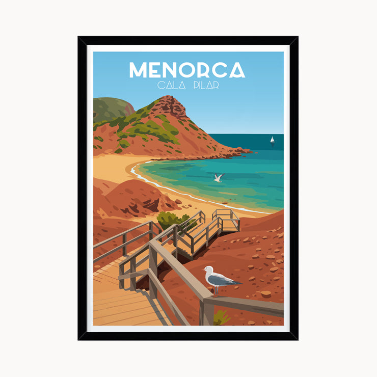 Póster Cala Pilar