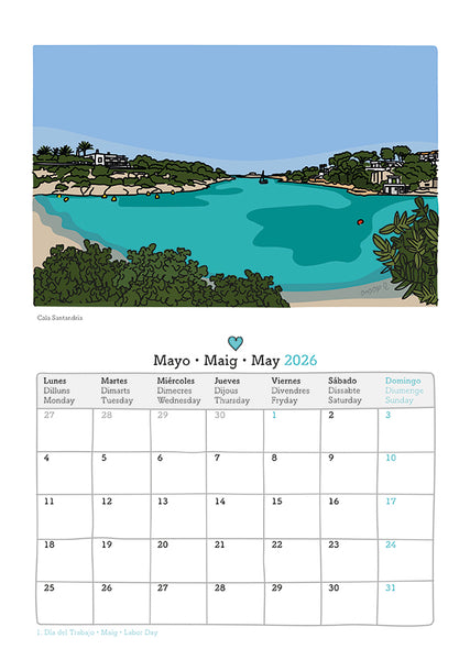 Calendarios 2026