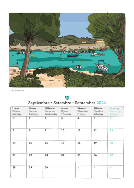 Calendarios 2026