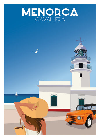 Póster y láminas neovintage Cavallería