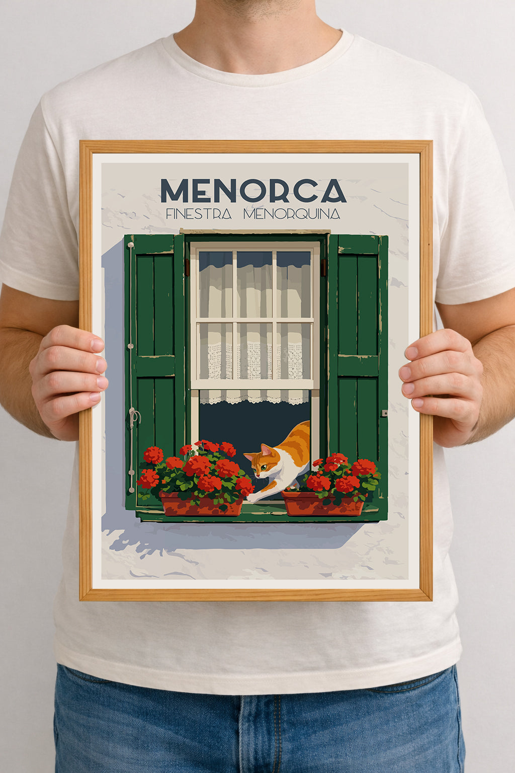Póster Ventana Menorquina