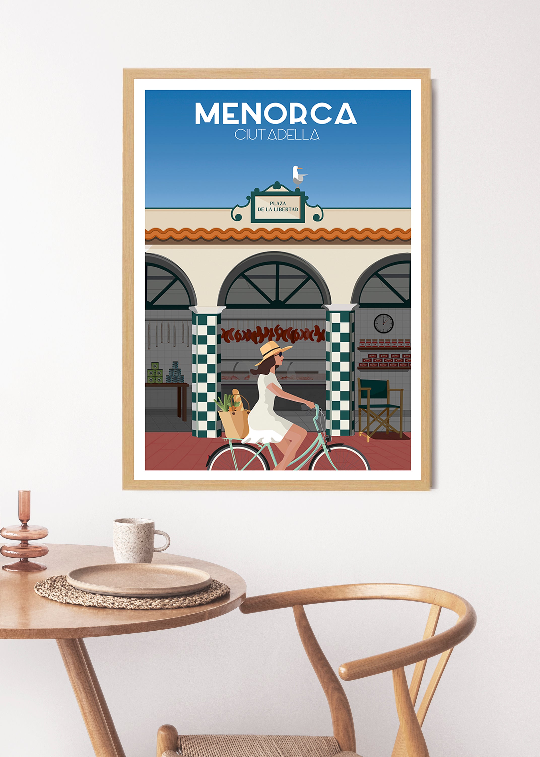Ciutadella Market Poster