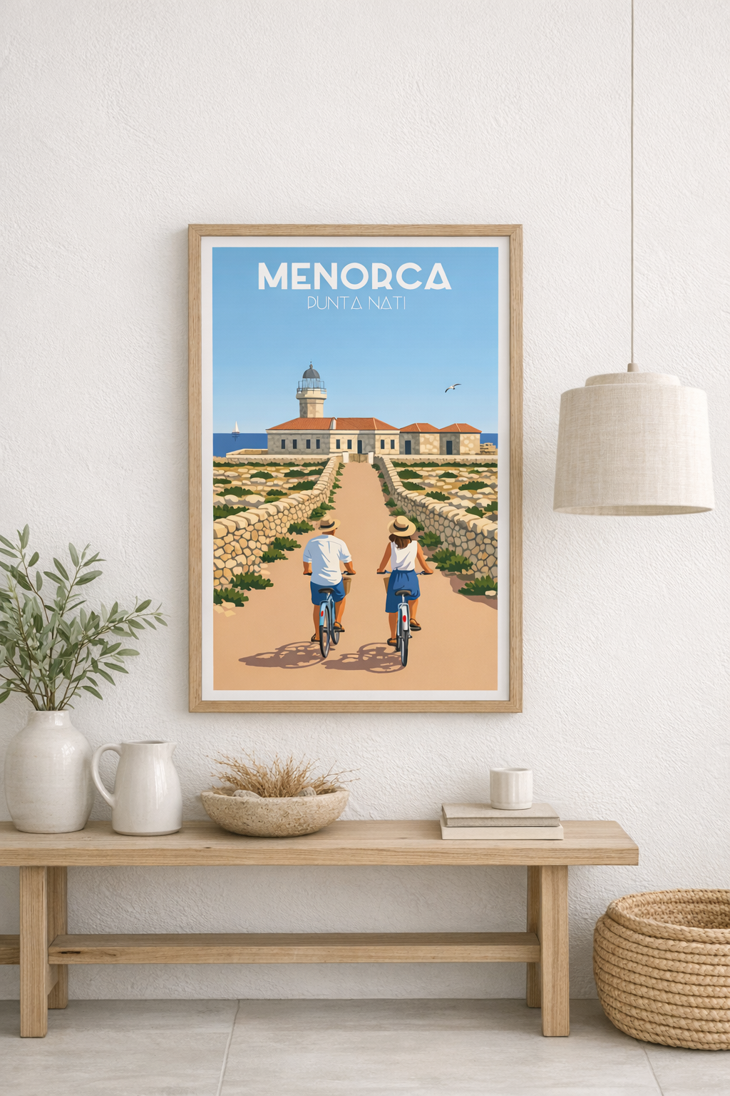 Affiche de la plage de Cavalleria