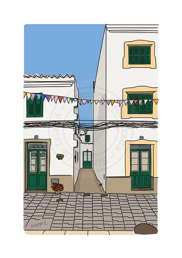 Lámina Es Migjorn Gran Callejón