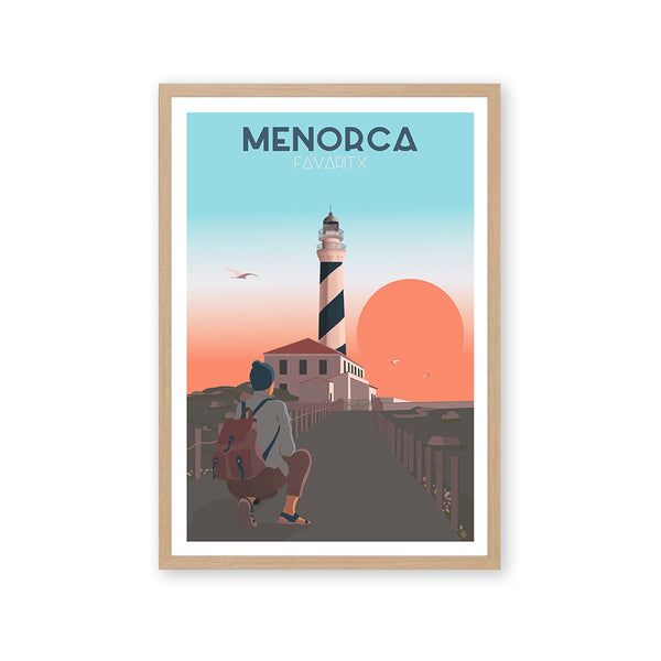 Póster y láminas neovintage Favaritx