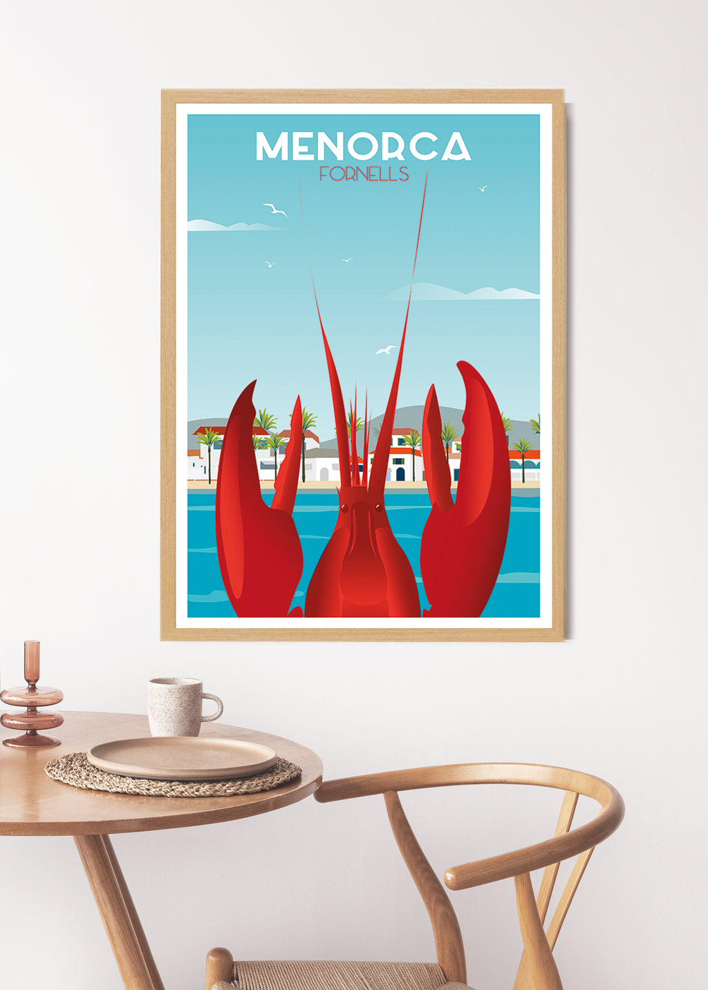 Fornells Lobster Poster