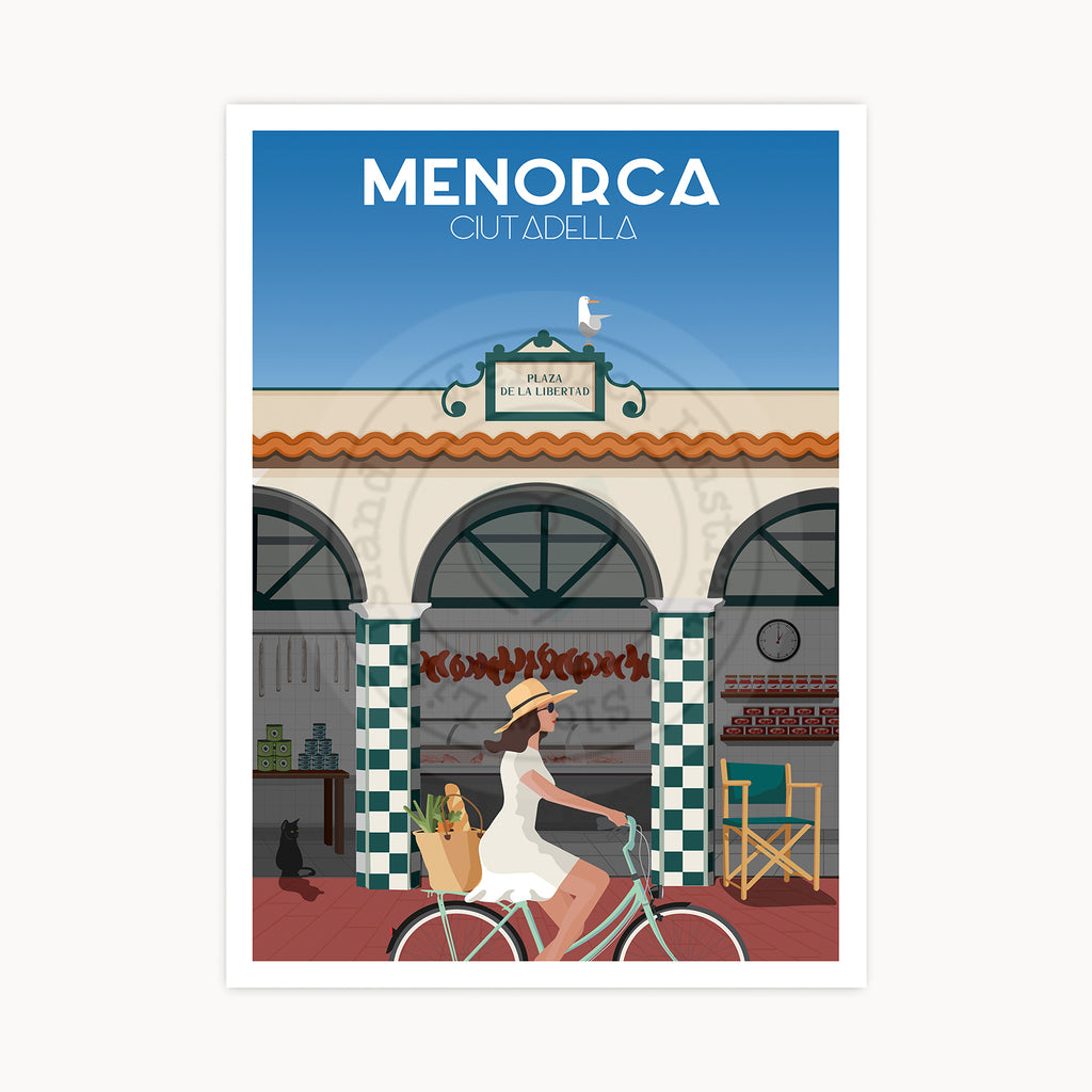 Ciutadella Market Poster