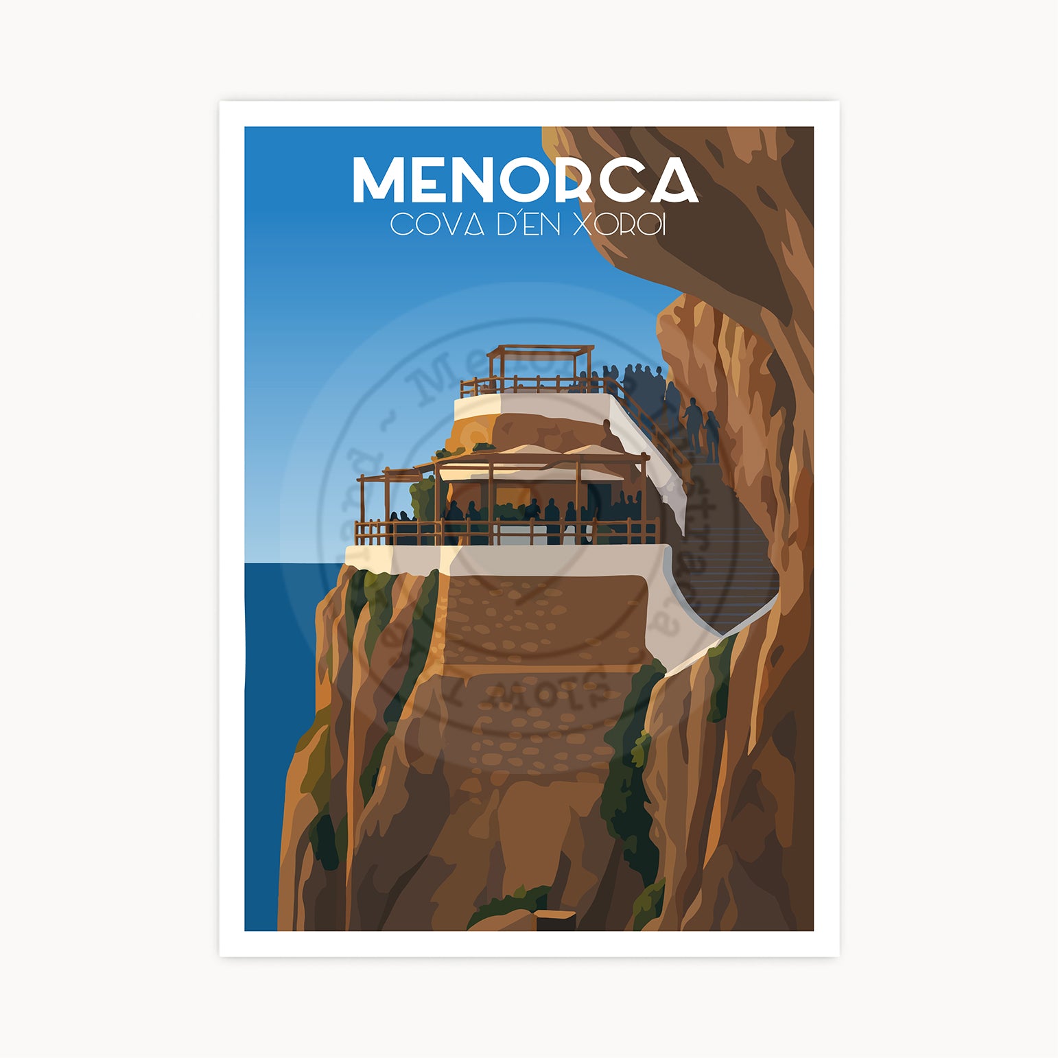 Póster Cova d´en Xoroi