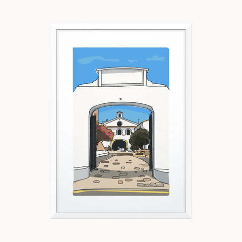 Lámina Santuario de Monte Toro