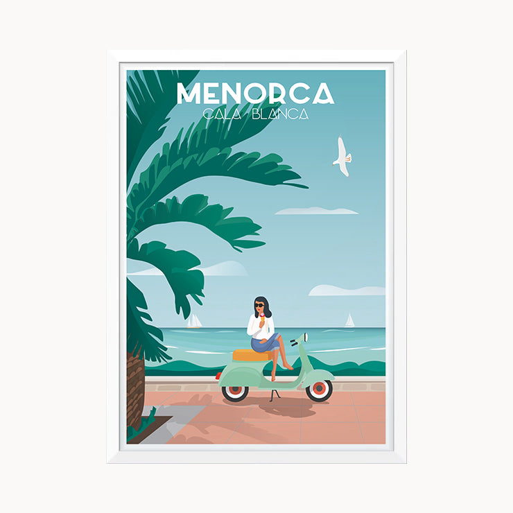 Cala Blanca Poster