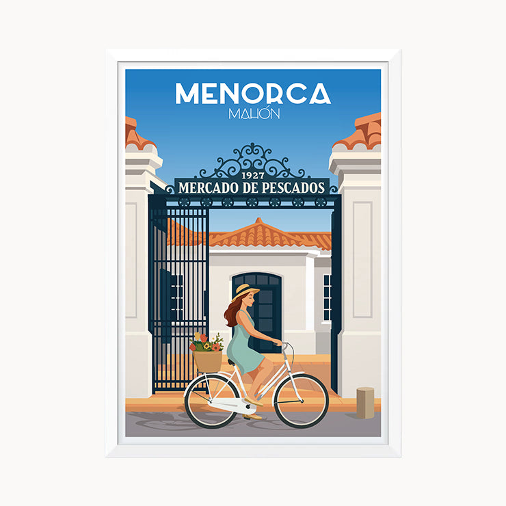 Póster Mercado de Pescados de Maó