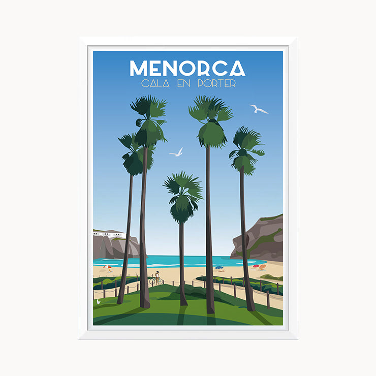 Póster Cala en Porter