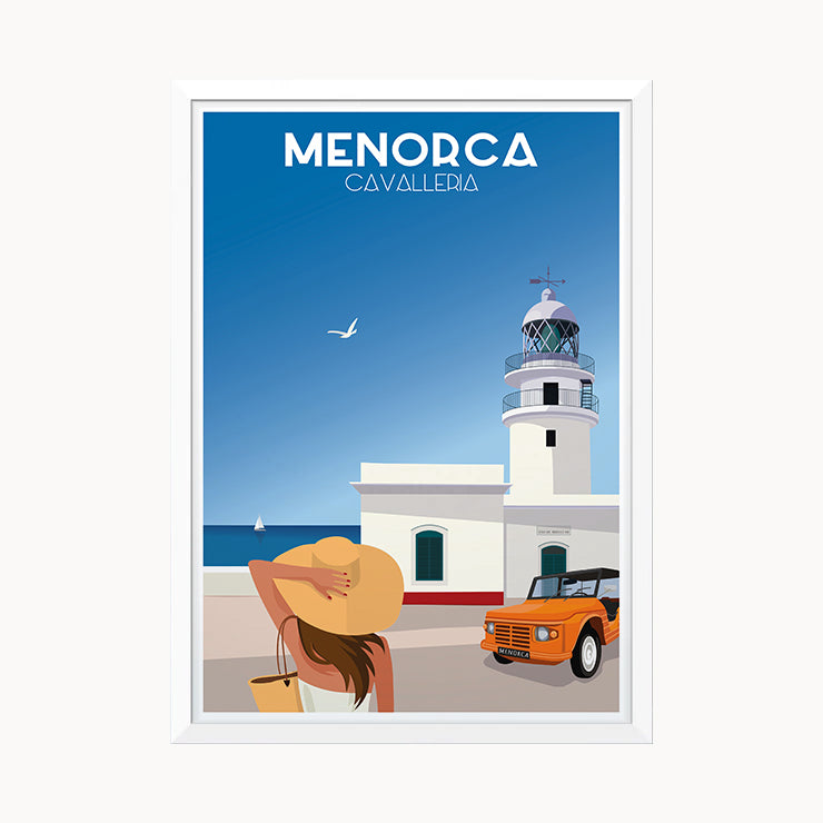 Póster Faro de Cavallería