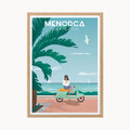 Póster Cala Blanca
