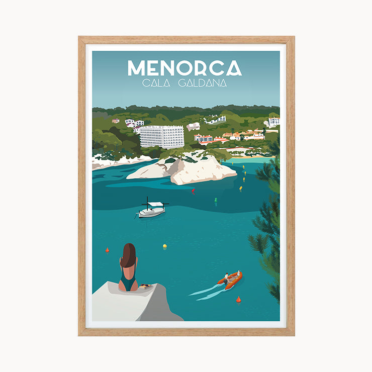 Póster Cala Galdana