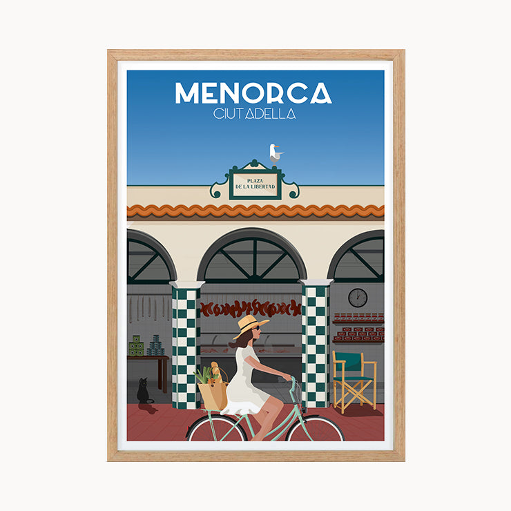 Póster Mercado de Ciutadella