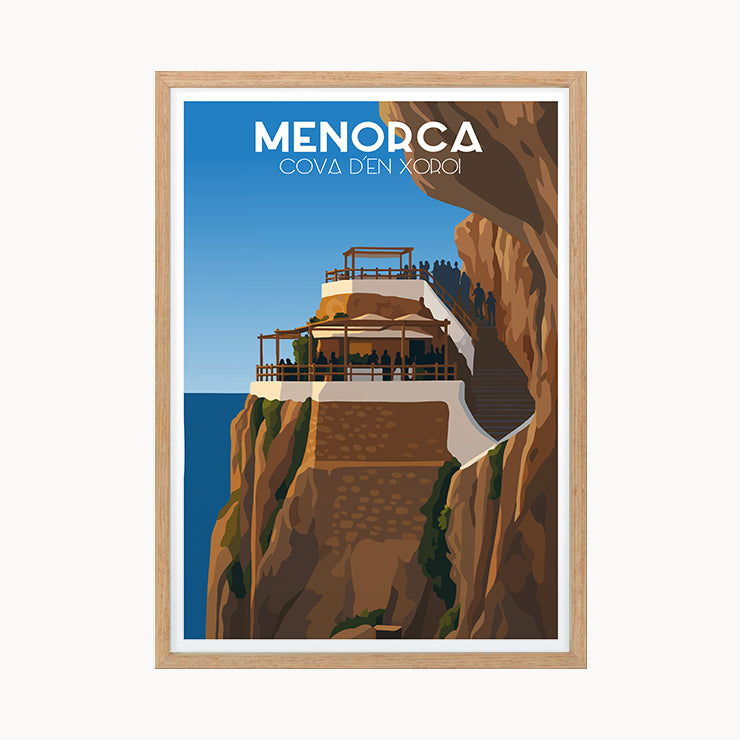 Póster Cova d´en Xoroi