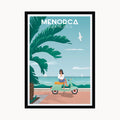 Póster Cala Blanca