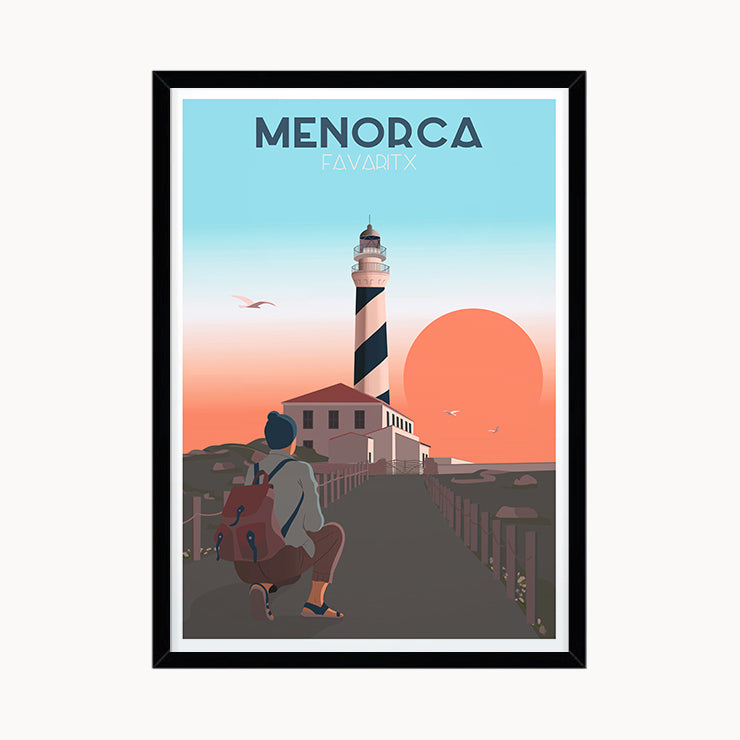 Póster Faro de Favaritx