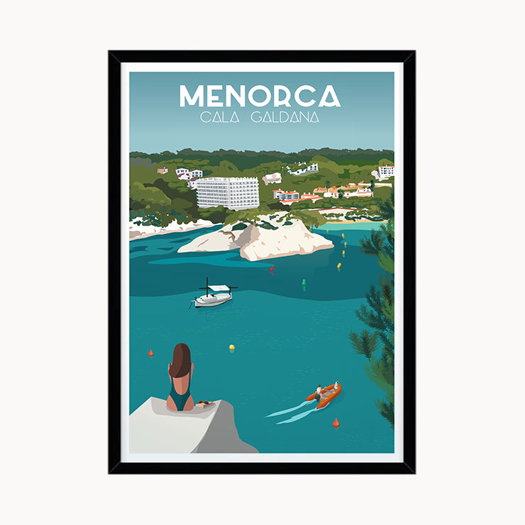 Póster Cala Galdana