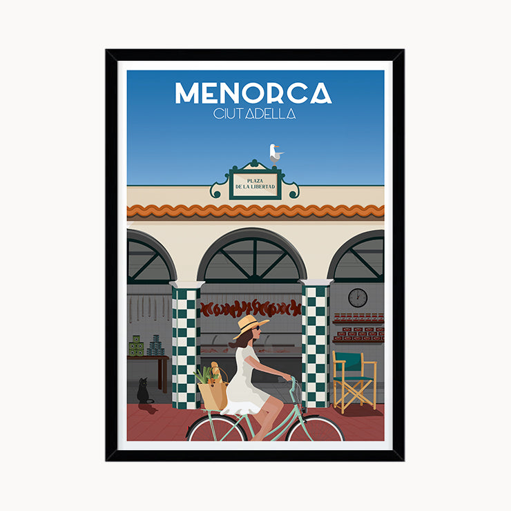 Póster Mercado de Ciutadella