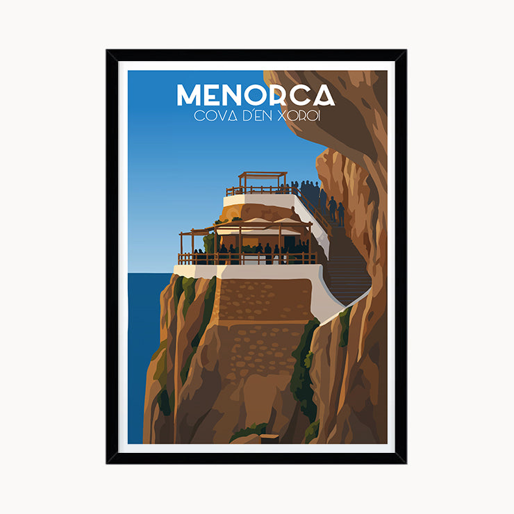 Póster Cova d´en Xoroi