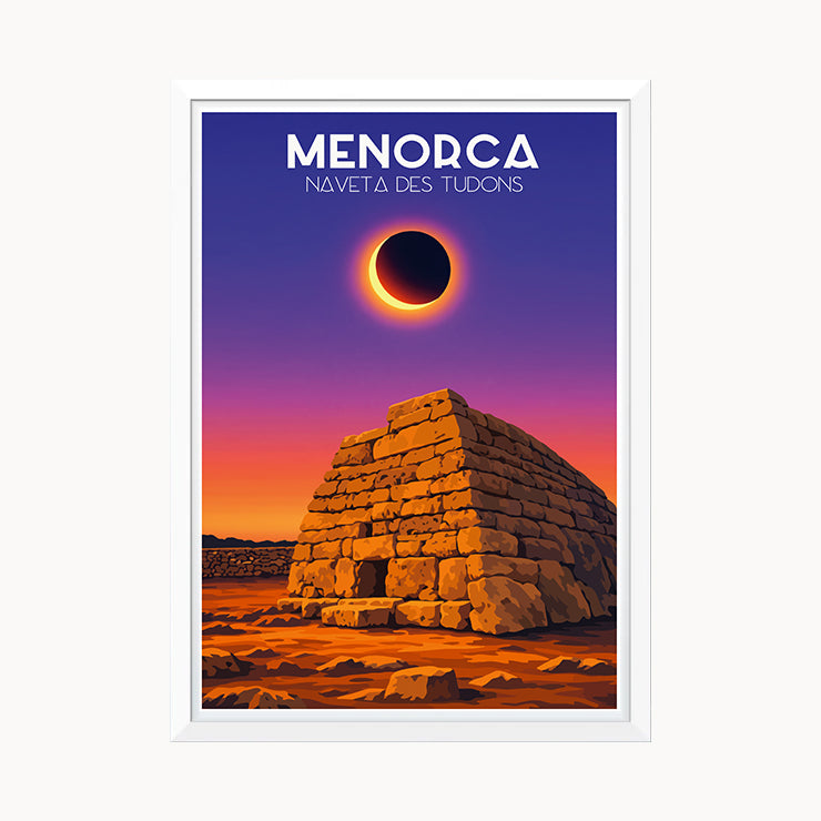 Póster Eclipse Naveta des Tudons