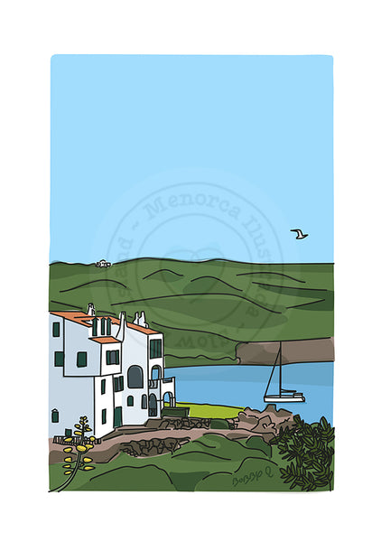 Lámina Playas de Fornells 2