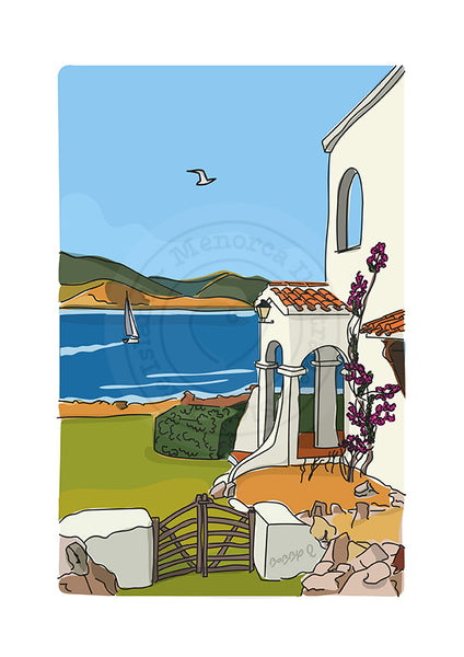 Lámina Playas de Fornells 3