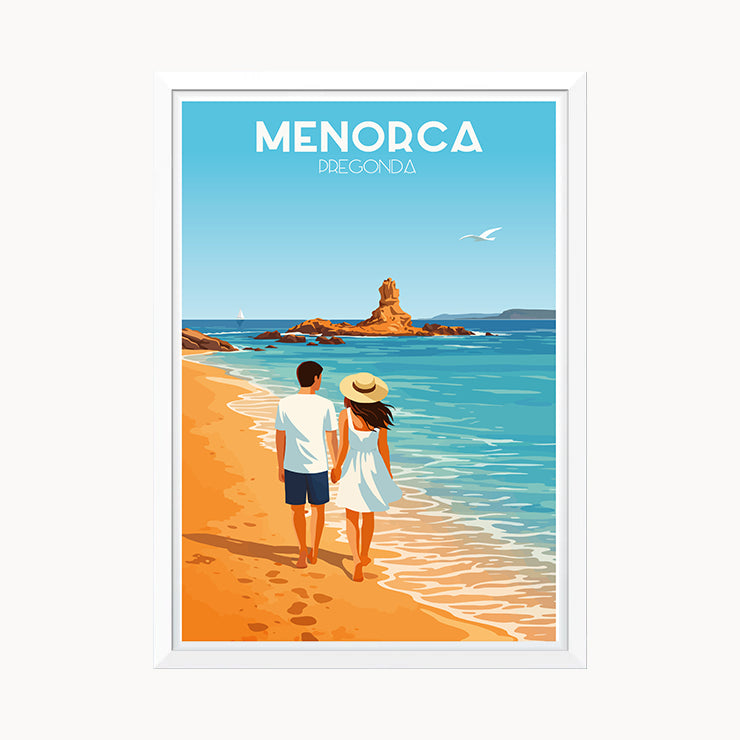 Póster Cala Pregonda