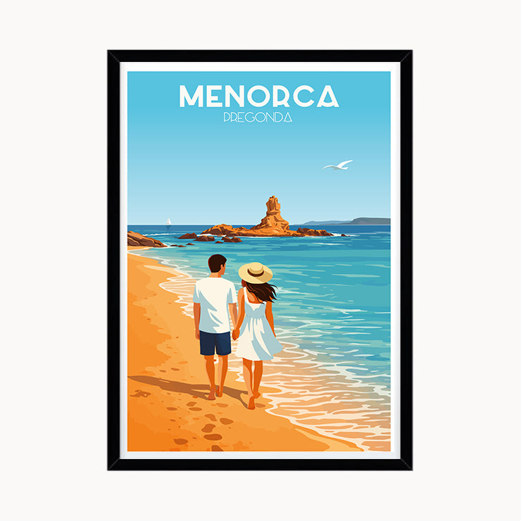Póster Cala Pregonda