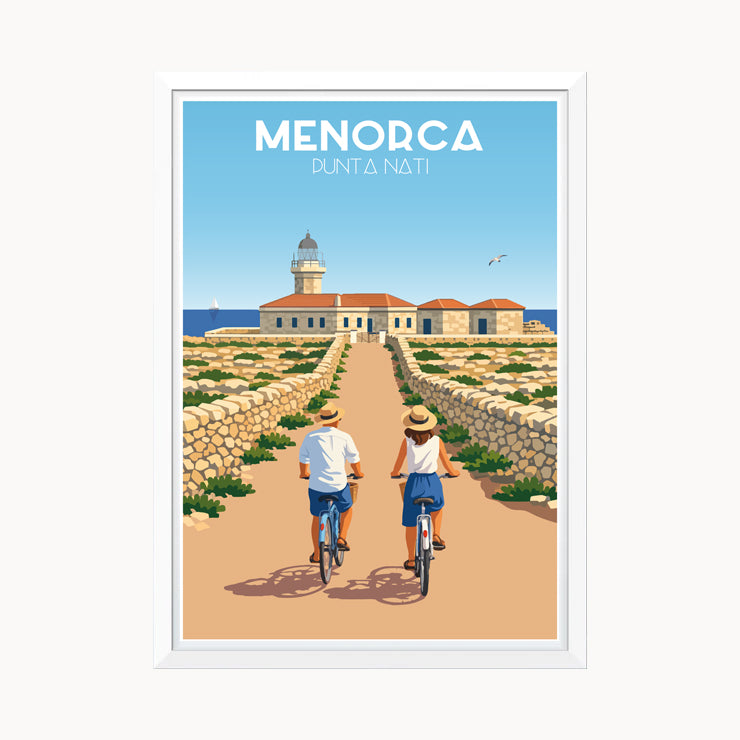 Affiche de la plage de Cavalleria