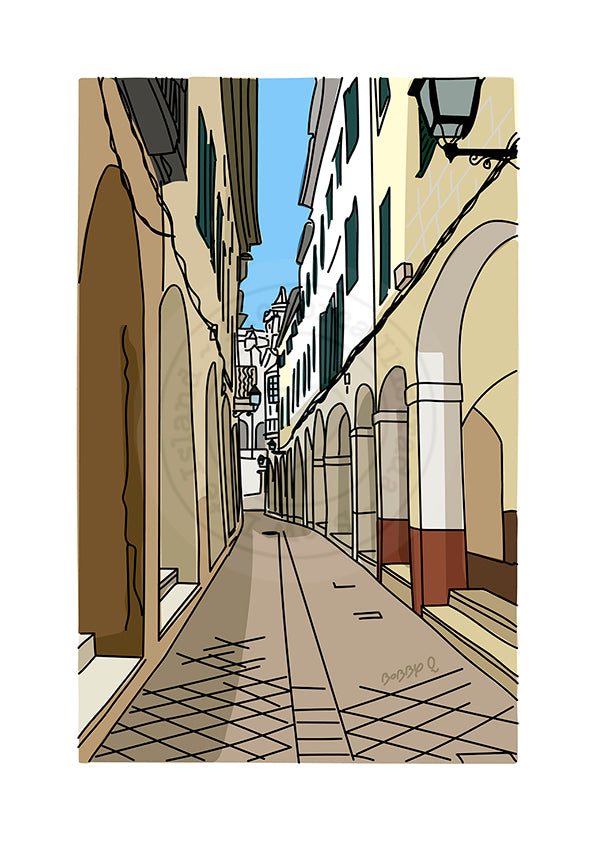 Lámina Ses Voltes Ciutadella