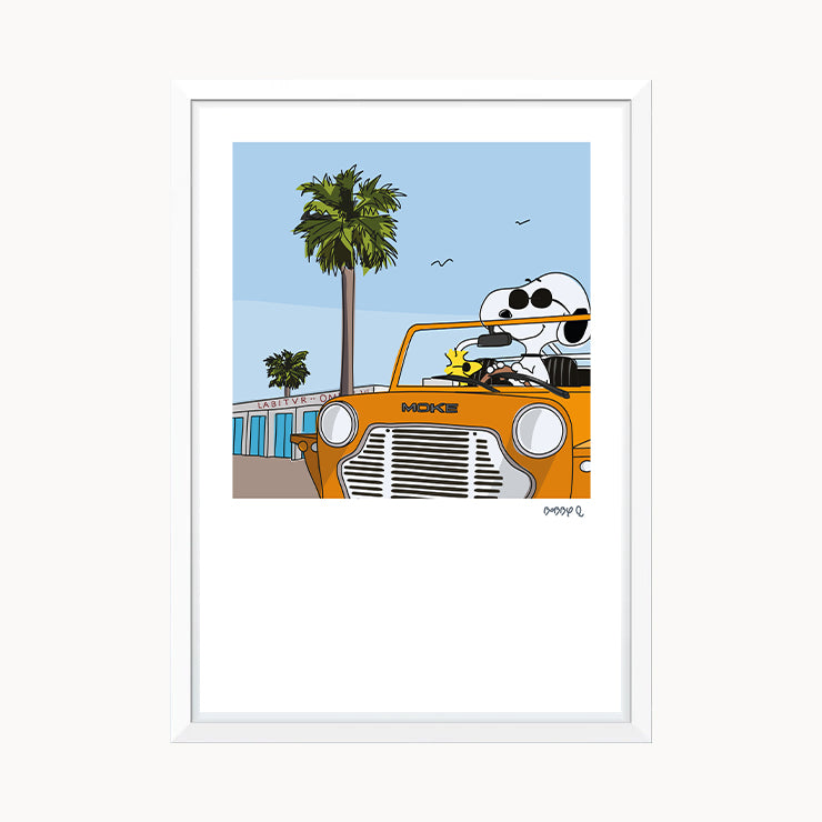 Affiche de la plage de Cavalleria