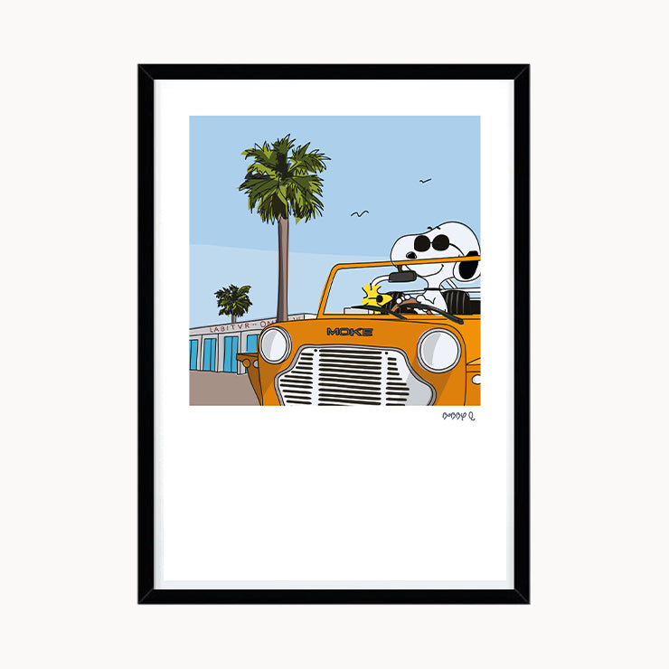 Affiche de la plage de Cavalleria