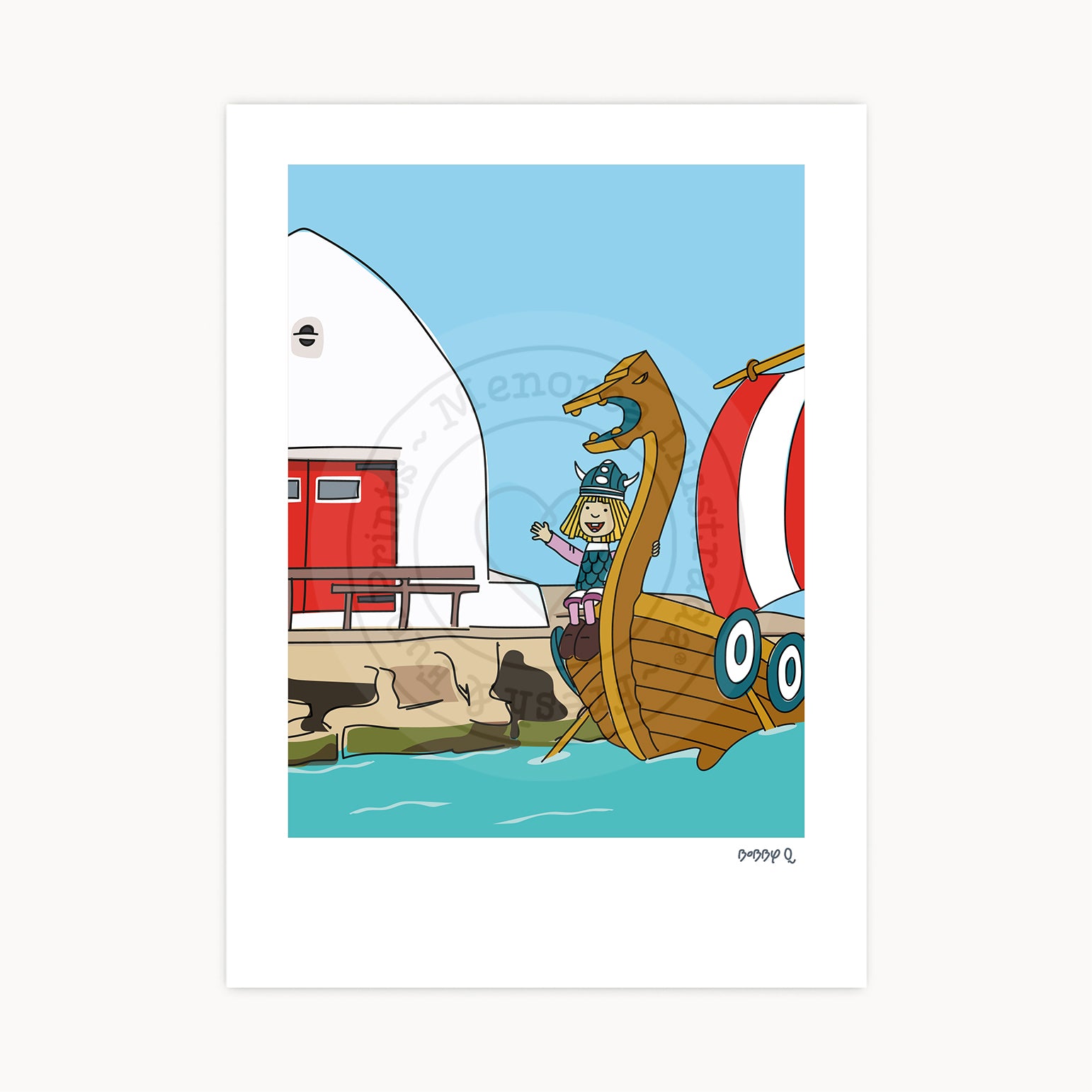 Cavalleria Beach Poster