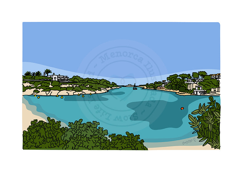 Lámina Cala Santandría