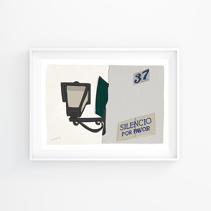 Binibeca Silence Please Print