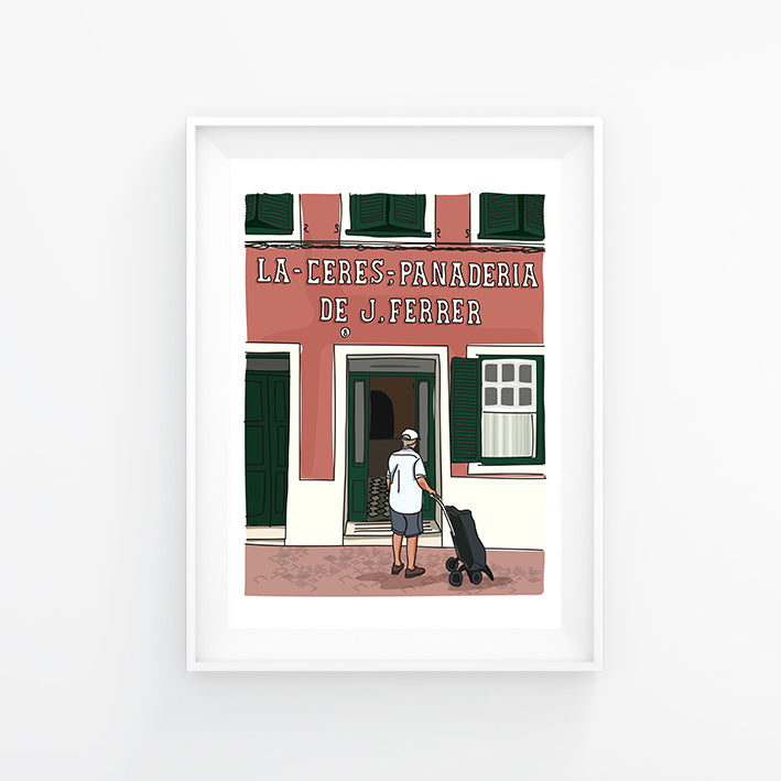 Lámina panadería La Ceres